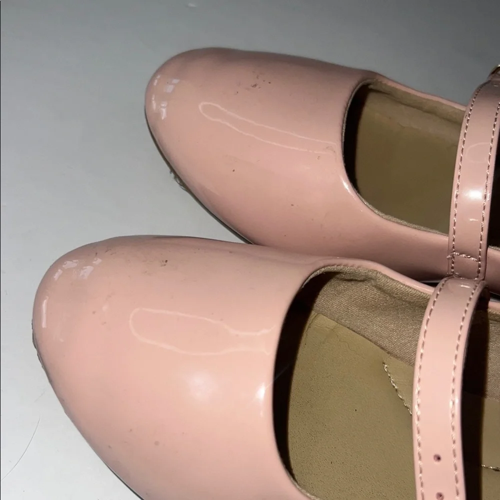 Cat & Jack Pink Double Strap Flats